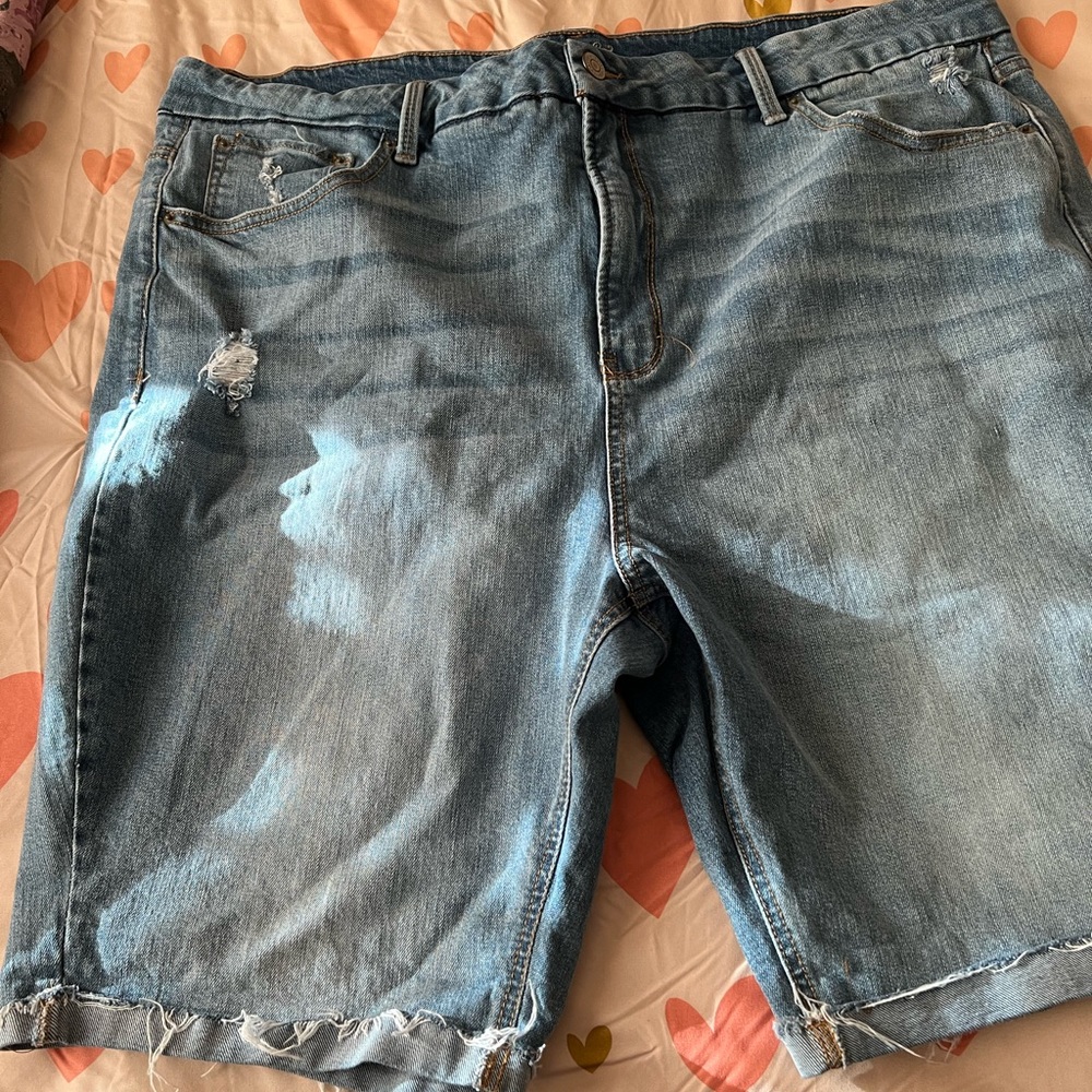 Women plus size Bermuda Shorts